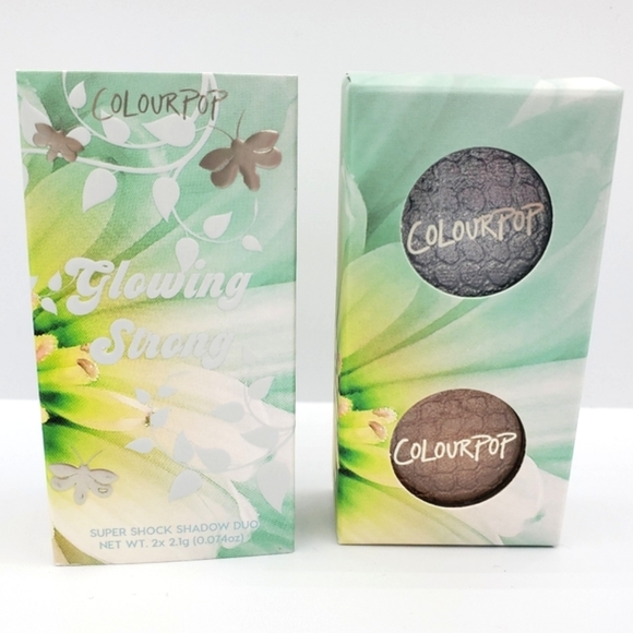 Colourpop Super Shock Shadow Glowing Strong Eyeshadow Duo NEW - Picture 4 of 11